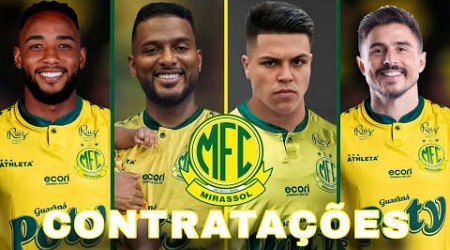 AS CONTRATAÇÕES DO MIRASSOL PARA A DISPUTA DO BRASILEIRÃO SERIE A!