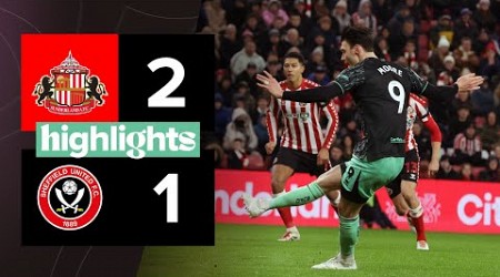 Sunderland 2-1 Sheffield United | EFL Championship highlights