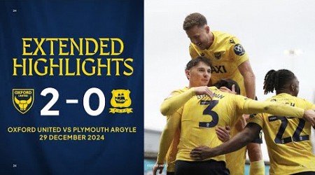 Back-to-back home wins for Oxford United | Championship Highlights