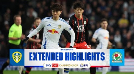 Leeds United vs. Blackburn Rovers: Extended Highlights | EFL Championship | CBS Sports Golazo