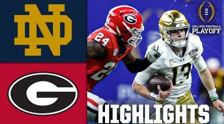 CFP Quarterfinal: Notre Dame Fighting Irish vs. Georgia Bulldogs | Full Game Highlights | ESPN CFB