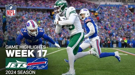 New York Jets vs. Buffalo Bills Game Highlights | 2024 Week 17