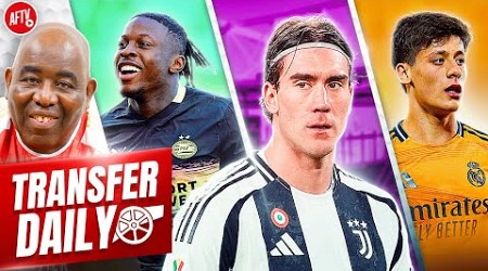 Vlahović Tops Striker Wishlist, Interest In The New Ozil &amp; Bakayoko Eyed! | Transfer Daily