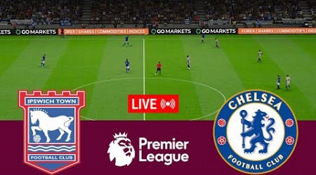 [LIVE] Ipswich Town vs Chelsea Premier League 24/25 Full Match - Video Game Simulation