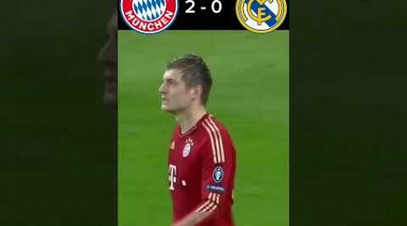 Real madrid vs Bayern Munich.