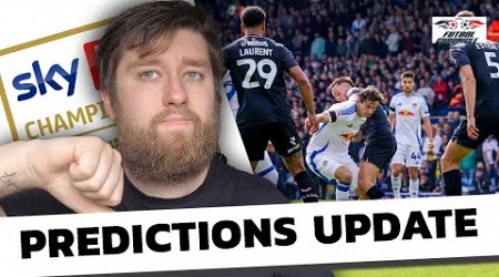 Reacting to My EFL Championship Predictions - Mid season update