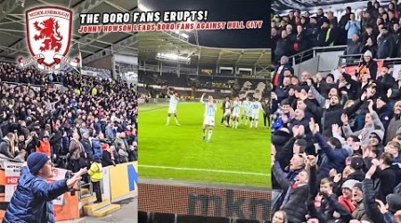 Boro Fans Go Completely Crazy As Middlesbrough Grab Last Minute Win Against Hull City At MKM Stadium