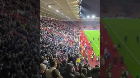 “AARON WAN-BISSAKA” CHANT AT SOUTHAMPTON AWAY