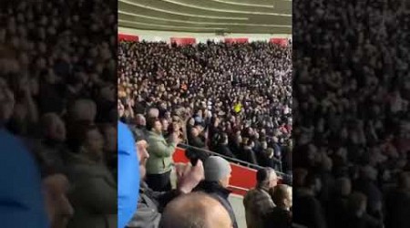 WEST HAM ARE MASSIVE CHANTS AT SOUTHAMPTON AWAY