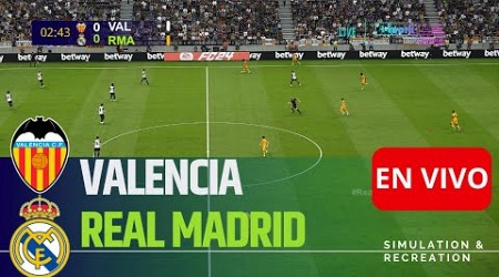 VALENCIA vs. REAL MADRID EN VIVO La Liga 2025