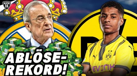 REAL plant WELTREKORD-TRANSFER! BVB-ATTACKE auf RASHFORD! | KickNews