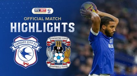 HIGHLIGHTS | CARDIFF CITY vs COVENTRY CITY