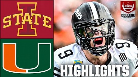 Pop-Tarts Bowl: Iowa State Cyclones vs. Miami Hurricanes | Full Game Highlights | ESPN CFB