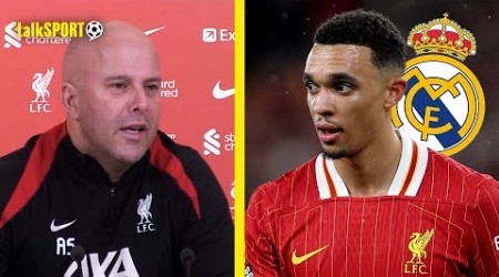 &quot;I Think You Already Know The Answer!&quot; Arne Slot ADDRESSES Trent Alexander-Arnold Transfer Rumours