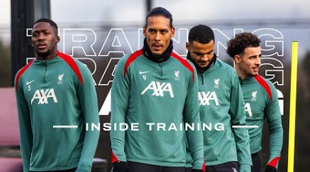 Inside Training: Gym forfeits, loads of goals &amp; Man Utd preparations ⚽️