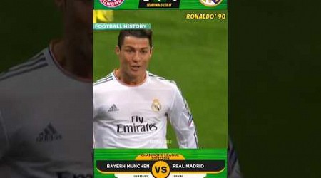 REAL MADRID VS BAYERN MUNCHEN CHAMPIONS LEAGUE SEMIFINALS 2014 #football #championsleague #ronaldo