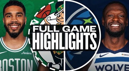 CELTICS at TIMBERWOLVES | FULL GAME HIGHLIGHTS | January 2, 2025