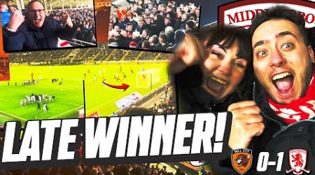 LAST MINUTE LIMBS!! WE FINALLY SEE BORO WIN ON THE ROAD! | Hull City vs Middlesbrough Matchday Vlog