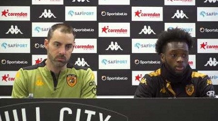 Ruben Selles and Abu Kamara speak ahead of Hull City&#39;s Yorkshire derby with Leeds United