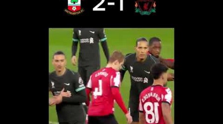 Southampton vs Liverpool extended HighLights 2-3 #footballshorts