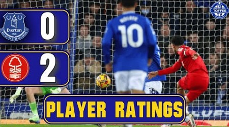 Everton 0-2 Nottingham Forest | Player Ratings