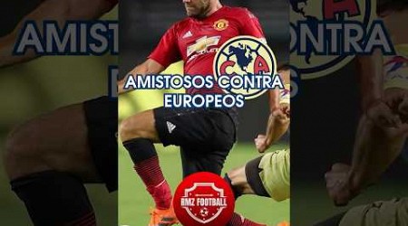 Mexicanos Enfrentando Europeos: América vs Man United / Pumas vs Everton #futbol