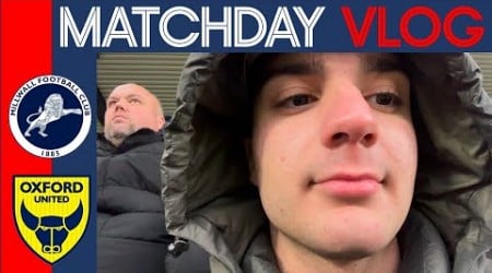 MILLWALL V OXFORD UNITED VLOG! ( P*SS POOR )