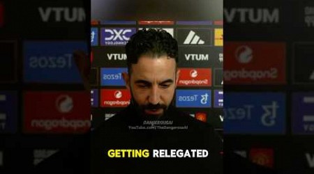 “We will get relegated” - Ruben Amorim Post Match Interview - Manchester United 0-2 Newcastle