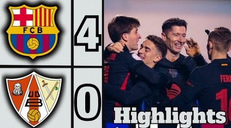 Barbastro vs Barcelona (0-4) |All Goals &amp; Extended Highlights|Copa del Rey Resumen del Barcelona hoy