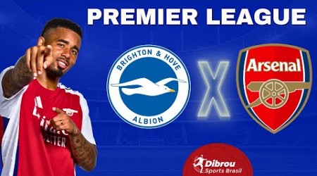 BRIGHTON X ARSENAL AO VIVO PREMIER LEAGUE DIRETO DO ESTÁDIO | RODADA 20 - NARRAÇÃO