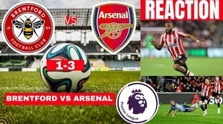 Brentford vs Arsenal 1-3 Live Stream Premier League EPL Football Match Score Highlights Gunners FC