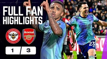 Arsenal SMASHED Brentford &amp; CLOSE THE GAP! Brentford 1-3 Arsenal Highlights