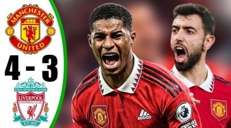 Man Utd vs Liverpool 4-3 - All Goals &amp; Highlights - 2024