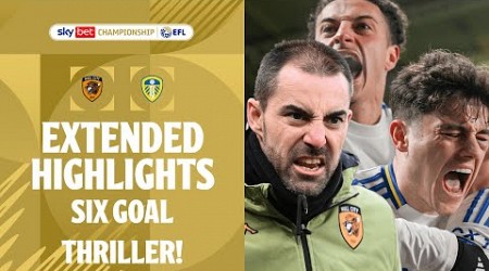 SIX GOAL THRILLER! | Hull City v Leeds United extended highlights