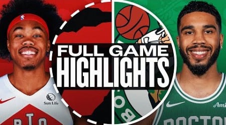 RAPTORS at CELTICS | FULL GAME HIGHLIGHTS | December 31, 2024