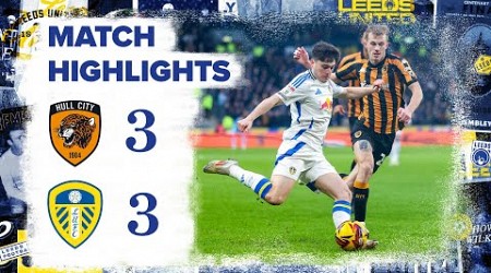 Highlights | Hull City 3-3 Leeds United | Ao Tanaka scores wonder strike