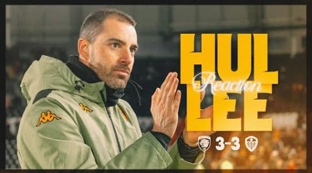 Hull City 3-3 Leeds United | Rubén Sellés&#39; Post-Match Reaction