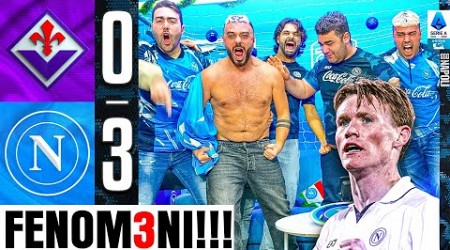 ⚽⚽⚽ FENOM3NI!!! FIORENTINA 0-3 NAPOLI | LIVE REACTION NAPOLETANI HD