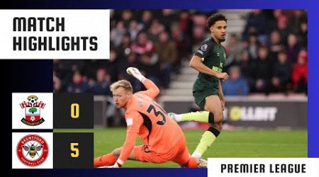 Southampton - Brentford | 0:5 | Highlights | Premier League 2024-25 | southampton brentford