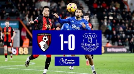 BOURNEMOUTH 1-0 EVERTON | Premier League highlights