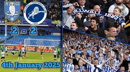 OWLS MISS TOO MANY CHANCES | SWFC 2 - 2 MILLWALL | 4th January 2025 | Matchday VLOG #swfc