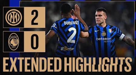 DD2 STA PER 2 GOL E FINALE | INTER 2-0 ATALANTA | EXTENDED HIGHLIGHTS 