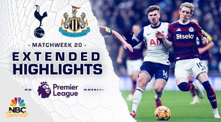 Tottenham Hotspur v. Newcastle United | PREMIER LEAGUE HIGHLIGHTS | 1/4/2025 | NBC Sports