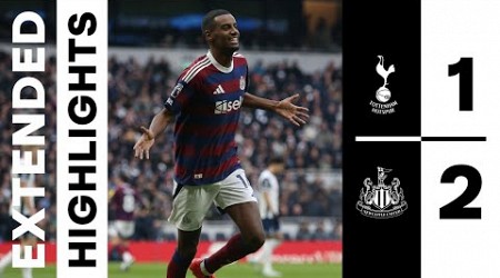 Tottenham Hotspur 1 Newcastle United 2 | EXTENDED Premier League Highlights