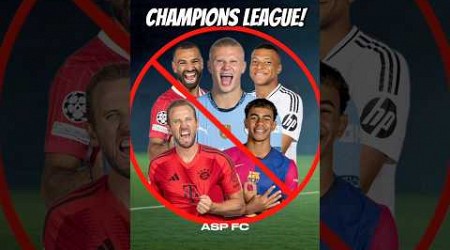 I removed every Attacker from FC 25 to see who wins the Champions League!