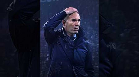 Zidane&#39;s reaction to Cristiano Ronaldo&#39;s goal ☠️ #shorts #ronaldo #zidane #football #championsleague