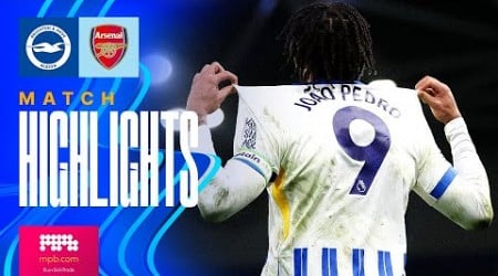 HIGHLIGHTS | Brighton v Arsenal | Premier League