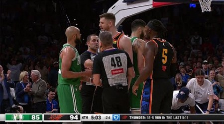 INTENSE ENDING Celtics at Thunder (14-0) UNCUT | January 5, 2025