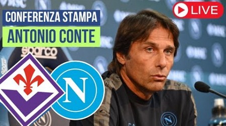 CONTE in conferenza stampa per Fiorentina Napoli 