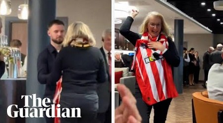 Southampton player presents shirt to guest who predicted 5-0 thrashing